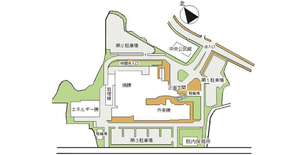 病院内案内図