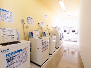 コインランドリーの写真